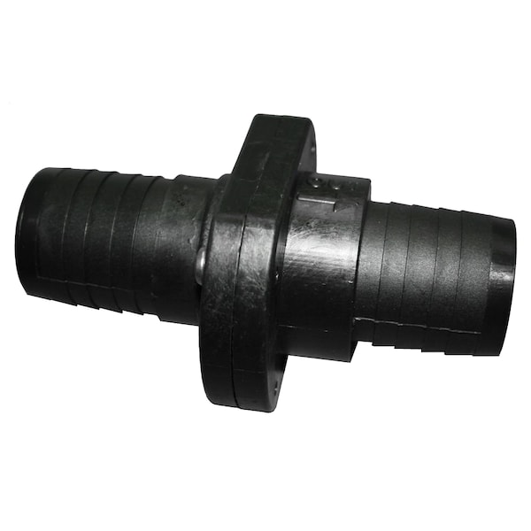 T-H Marine Supplies Double Barb Inline Scupper Check Valve - 1-1/2" - Black ILS-1500-DP - main